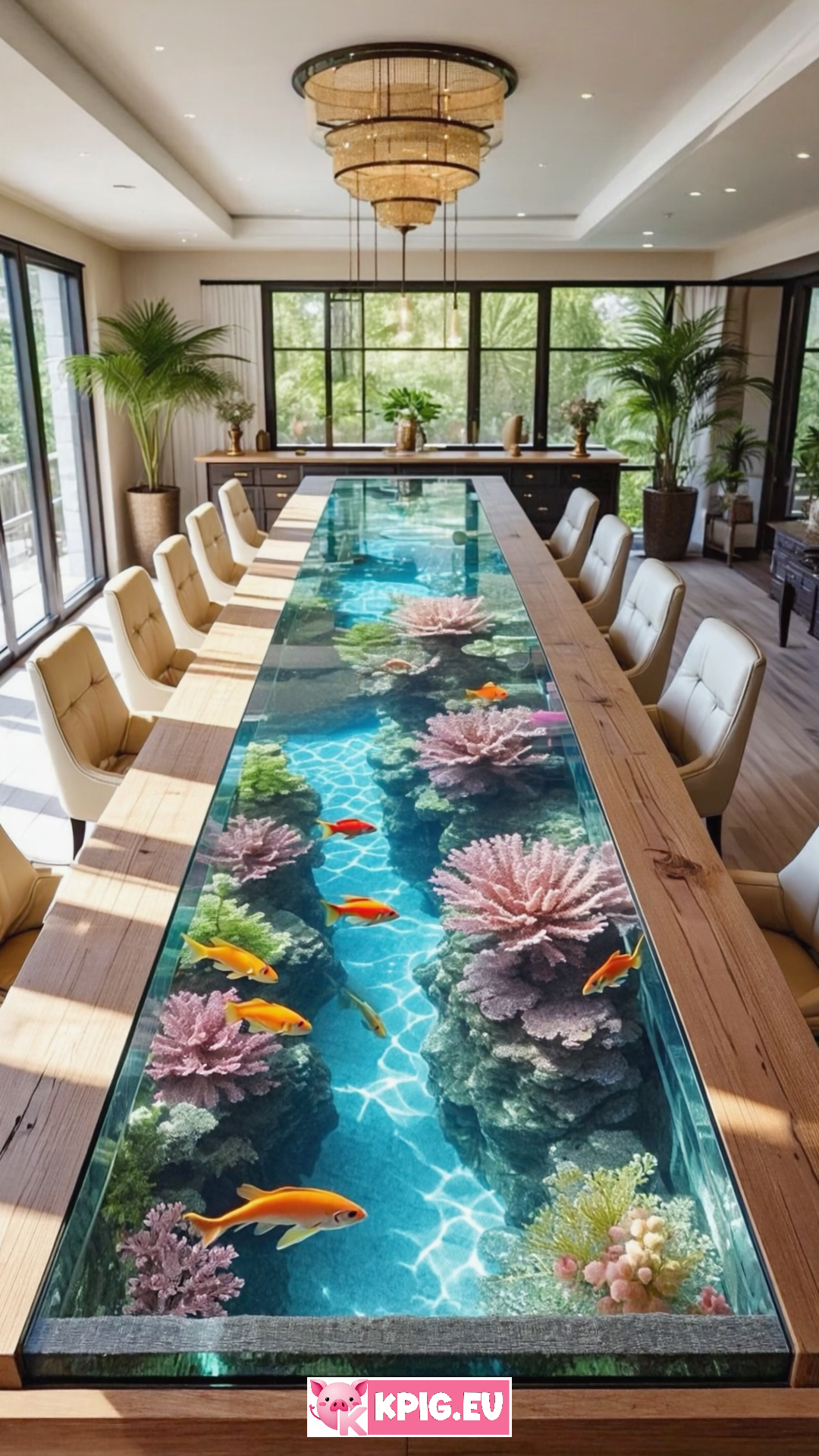Aquarium dining table ideas (3)