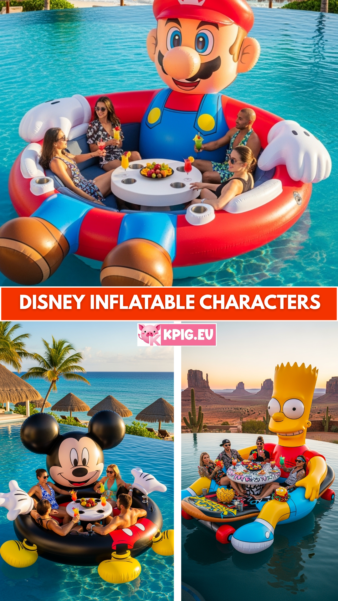 Disney inflatable characters