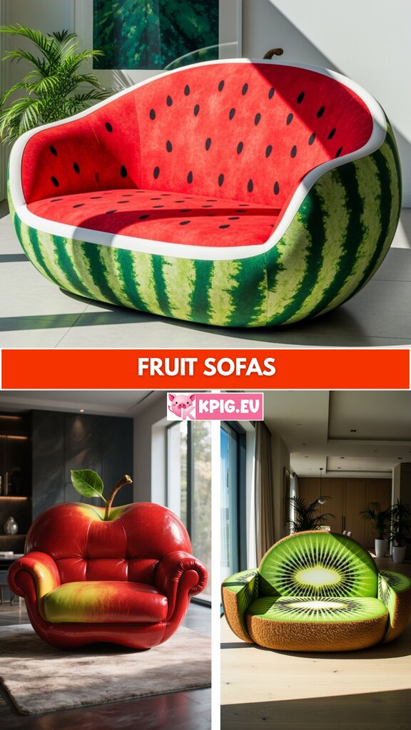 Fruit sofas the juiciest home trend you never knew you needed