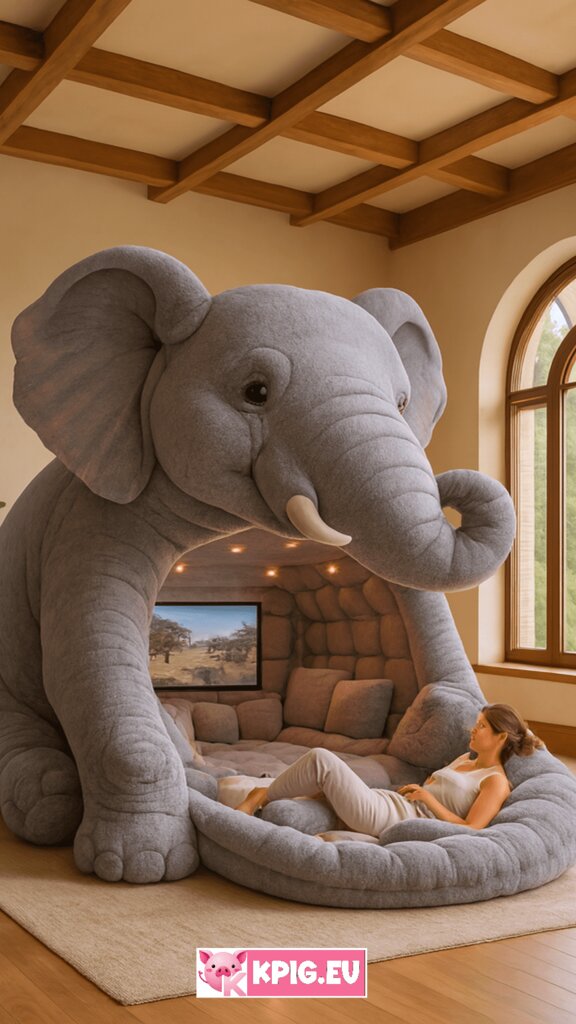 Giant animal loungers (12)