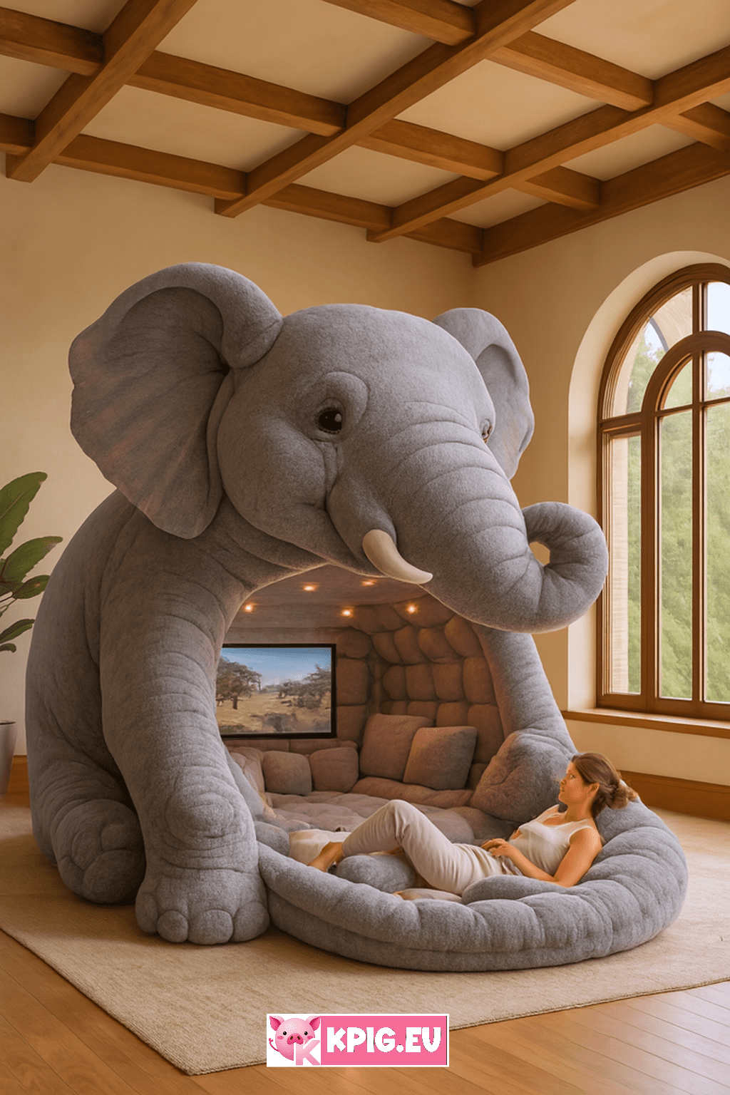 Giant animal loungers (12)