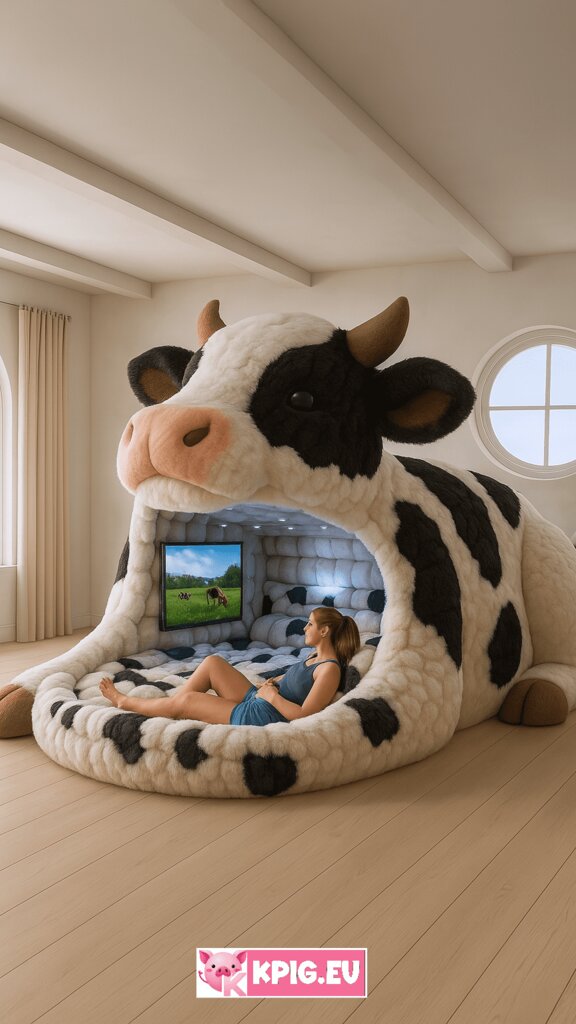 Giant animal loungers (2)