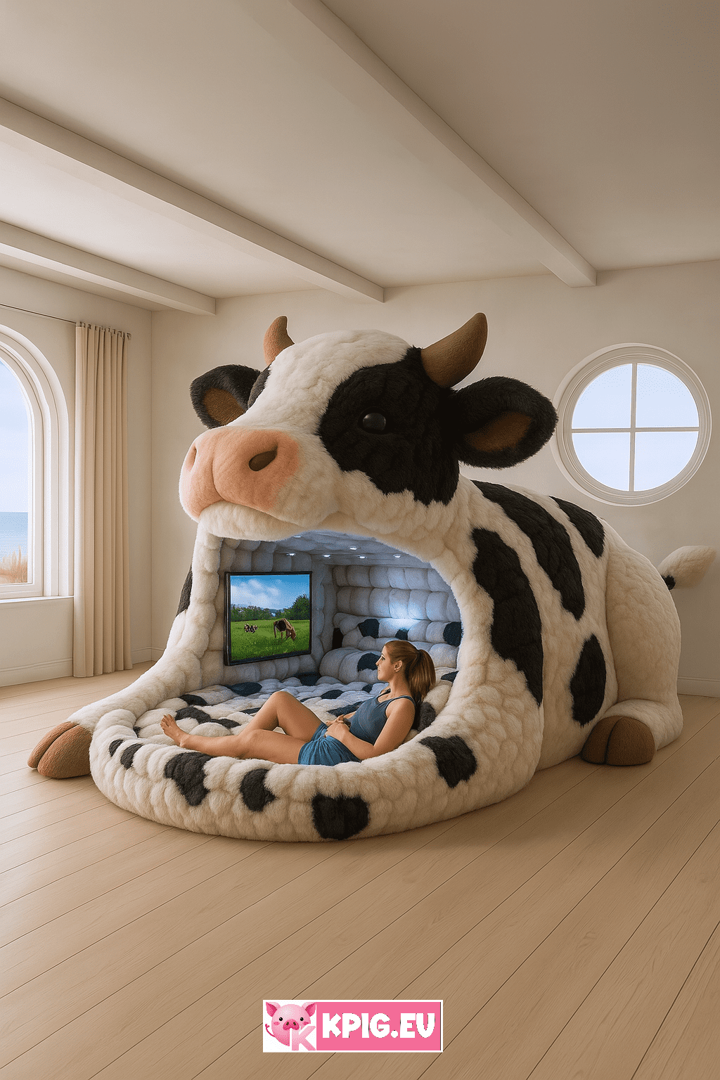 Giant animal loungers (2)