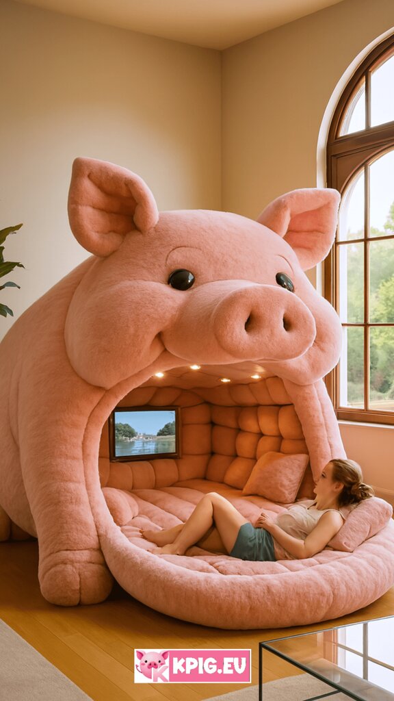 Giant animal loungers (4)