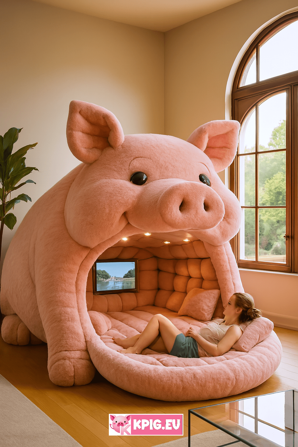Giant animal loungers (4)