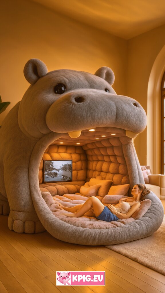 Giant animal loungers (7)