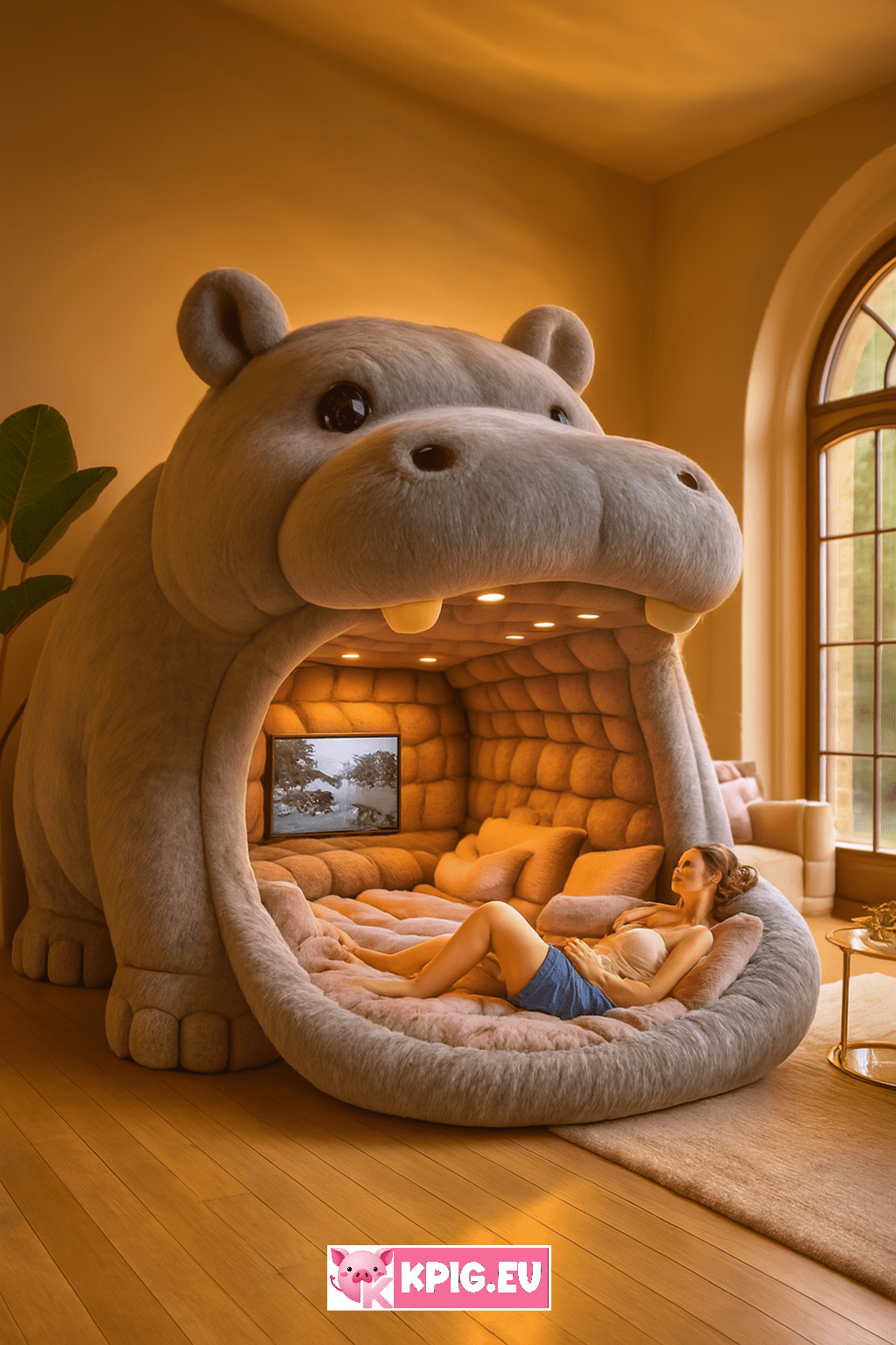 Giant animal loungers (7)