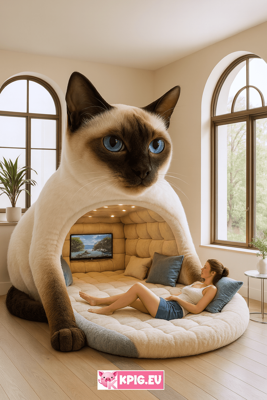 Giant animal loungers (9)