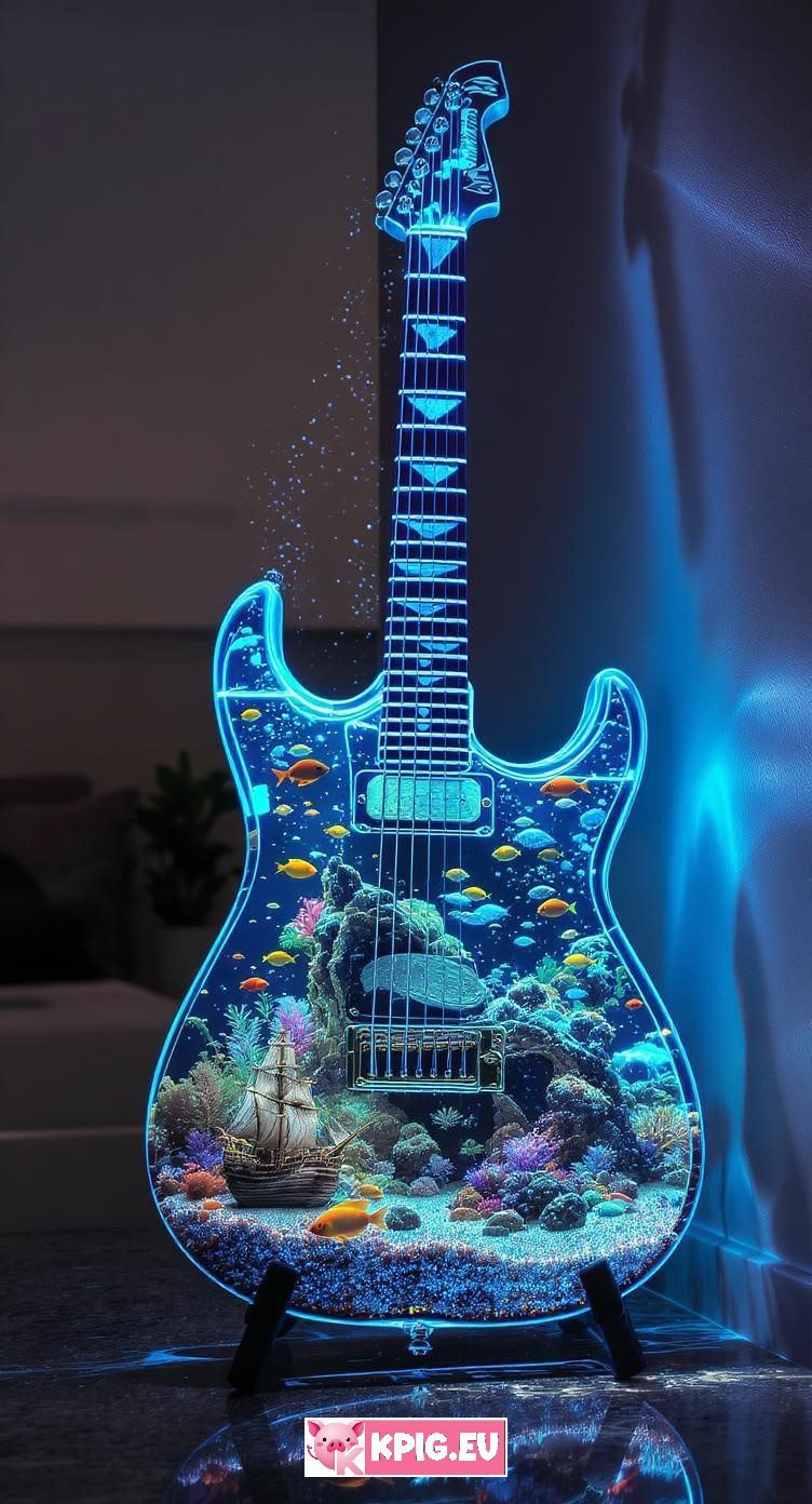 Guitar aquariums (3)