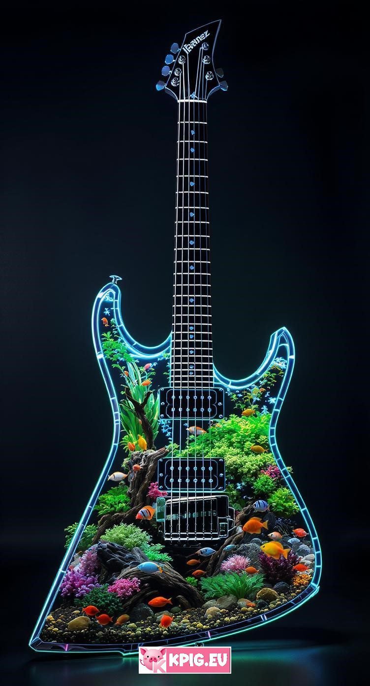 Guitar aquariums (4)