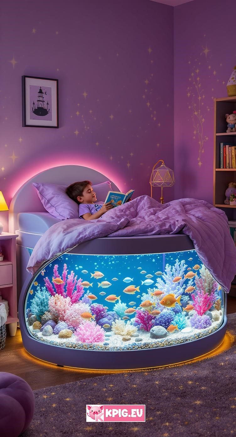 Kids aquarium beds (11)