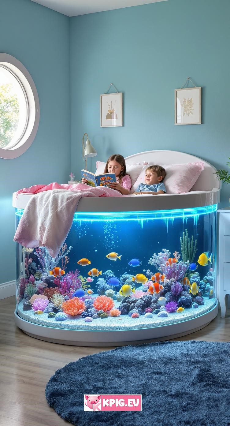 Kids aquarium beds (13)