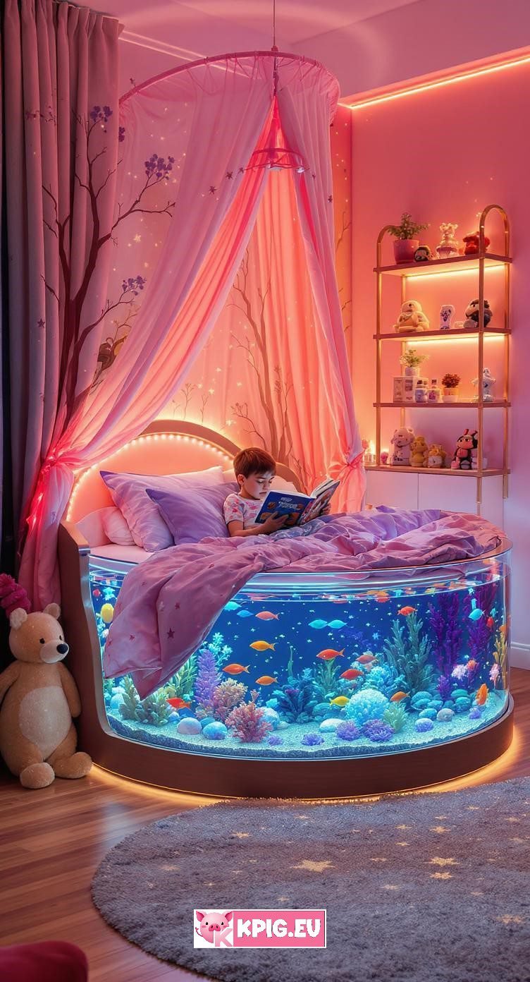 Kids aquarium beds (14)