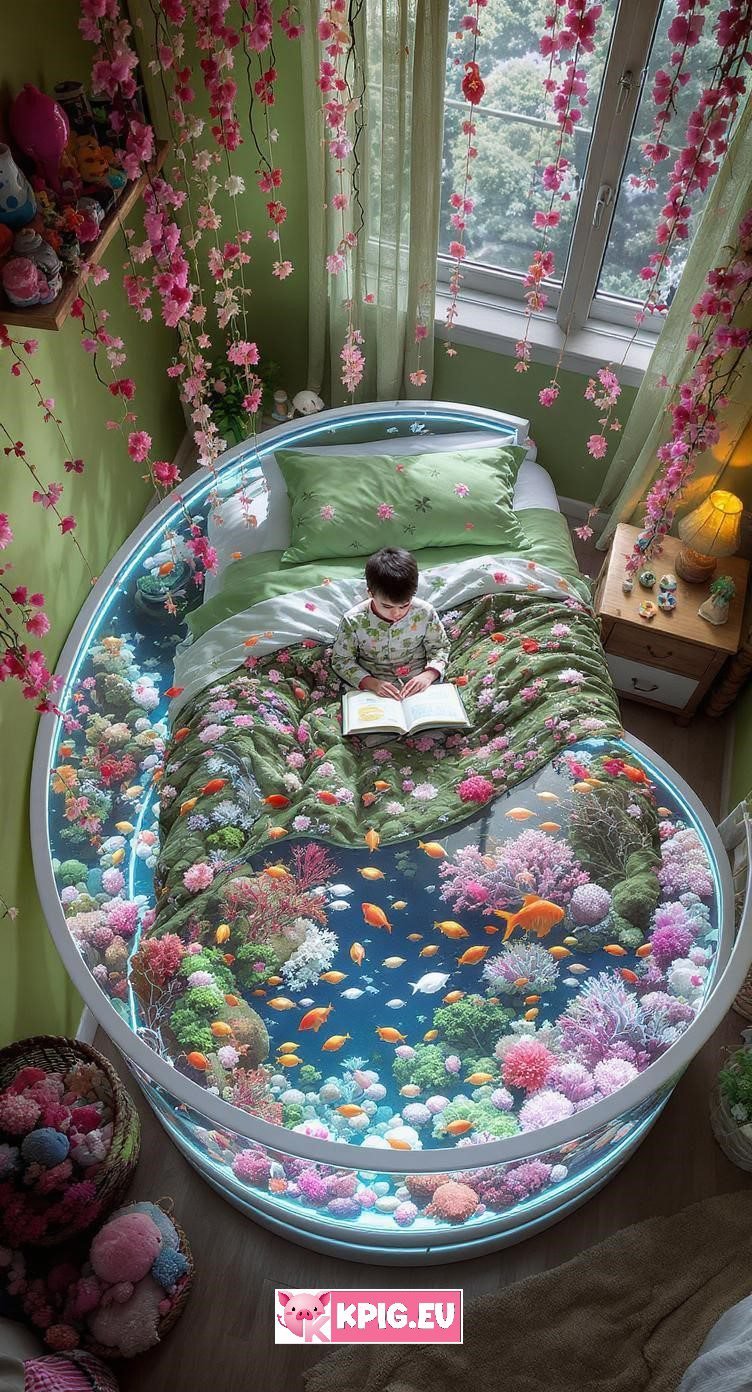 Kids aquarium beds (15)