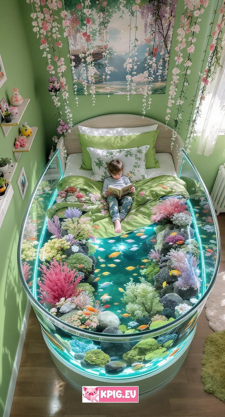 Kids aquarium beds (3)
