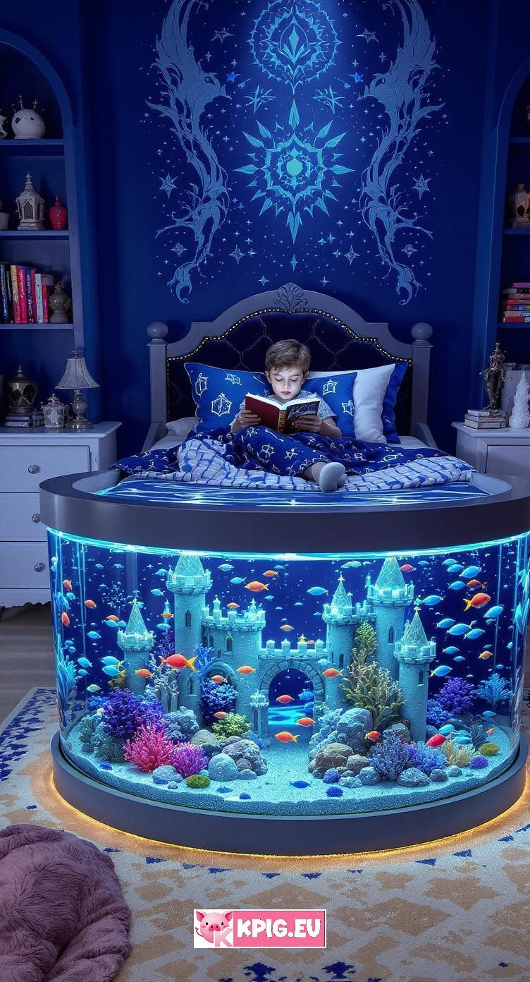 Kids aquarium beds (5)