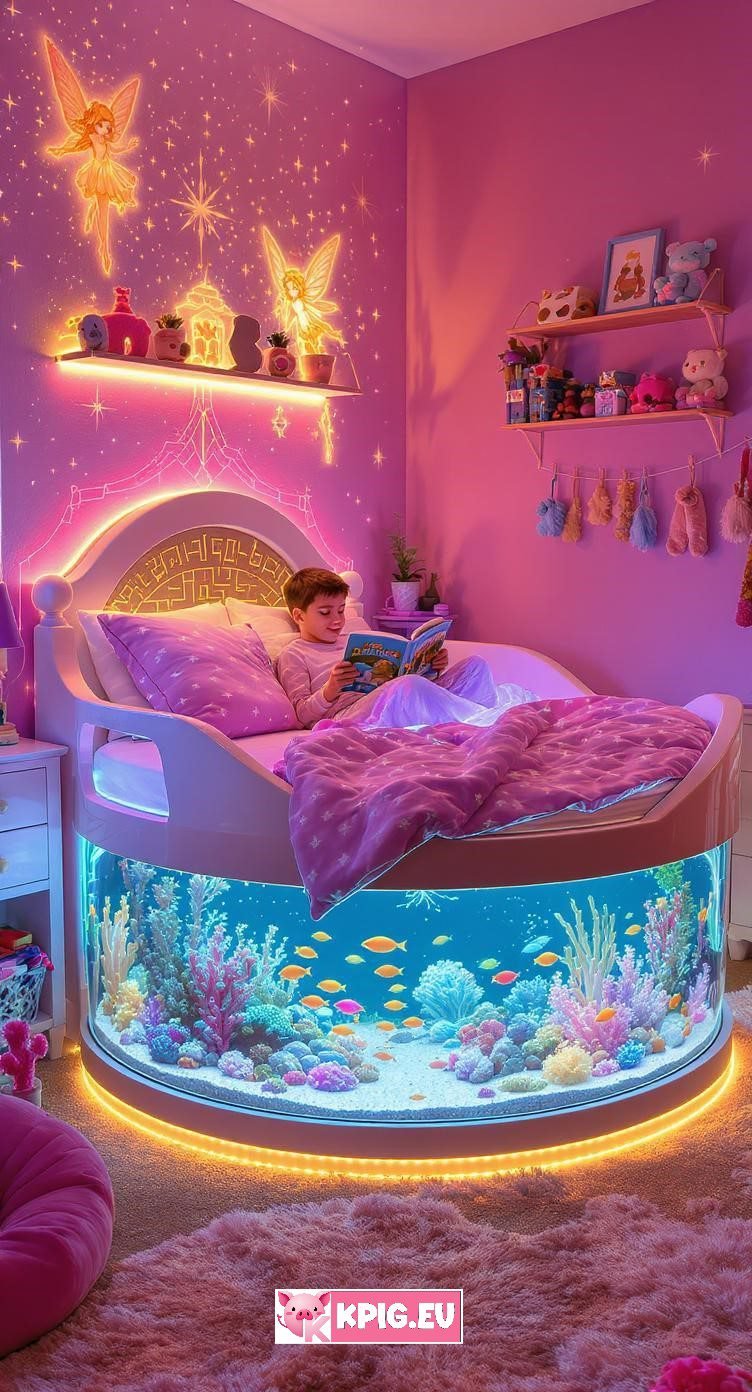 Kids aquarium beds (7)