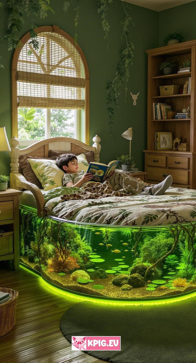 Kids aquarium beds (8)