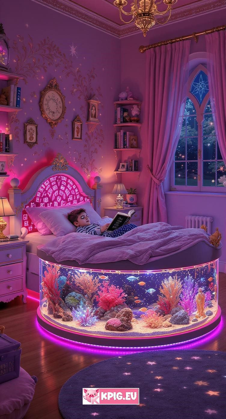 Kids aquarium beds (9)